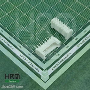 کانکتور مینیاتوری قفلدار HY نری 7 پین صاف تک ردیفِ (2mm)