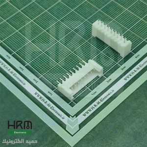 کانکتور مینیاتوری قفلدار HY نری 9 پین صاف تک ردیفِ (2mm)