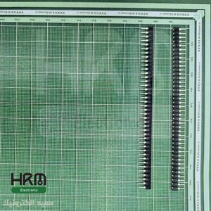 پین‌هدر مادگی 40*1 پین صاف نظامی (2.54mm)