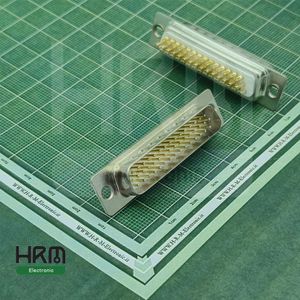 دی کانکتور صنعتی سرکابلی DB نری 44پین 3ردیفِ