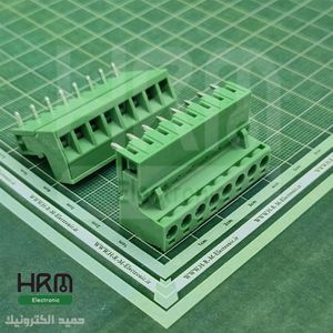 ترمینال فونیکس (PTR) نر رایت و ماده 8 پین (5.08mm)