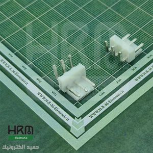 کانکتور پاور قفلدار VH نری 3 پین رایت (3.96mm)