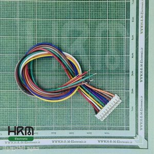کانکتور مینیاتوری FH سیمدار مادگی 10 پین (1.25mm)