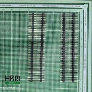پین‌هدر نری 40*1 پین صاف پایه‌بلند (2mm)