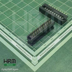 کانکتور IDC روبردی نر صاف 20 پین (2.54mm) dip plug