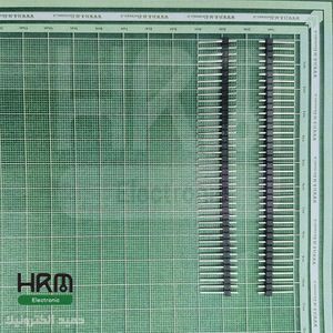 پین‌هدر نری 40*1 پین صاف 15‌ میلی‌متر (2.54mm)
