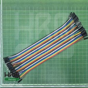 کانکتور هورینگ سیمدار 80 پین نر به ماده 20cm