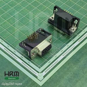 دی کانکتور روبردی رایت انگل مادگی 15 پین 3 ردیفِ