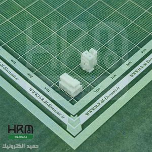 کانکتور مینیاتوری قفلدار HY مادگی 2 پین تک ردیفِ (2mm)