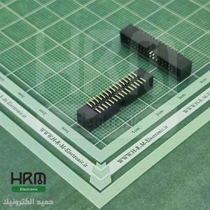 باکس هدر SMT نر  30پین (1.27mm)