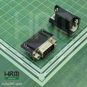 دی کانکتور روبردی رایت انگل نری 15 پین 3 ردیفِ