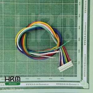 کانکتور مینیاتوری FH سیمدار مادگی 9 پین (1.25mm)