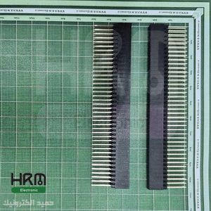 پین‌هدر مادگی 40*2 پین صاف پایه‌بلند (2.54mm)