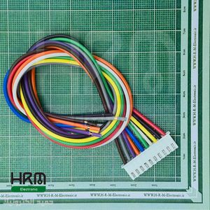 کانکتور دزدگیری XH سیمدار مادگی 10 پین (2.5mm)