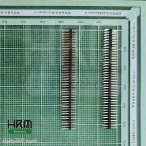 پین‌هدر نری 40*2 پین صاف (1.27mm)