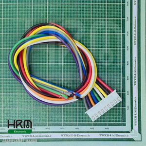 کانکتور دزدگیری XH سیمدار مادگی 9 پین (2.5mm)