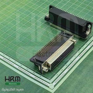 دی کانکتور روبردی رایت انگل مادگی 78پین 4ردیفِ