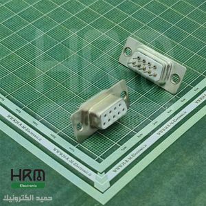 دی کانکتور روبردی صاف مادگی 9 پین