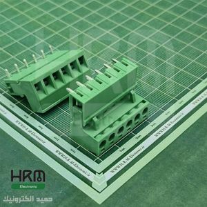 ترمینال فونیکس (PTR) نر رایت و ماده 6 پین (5.08mm)