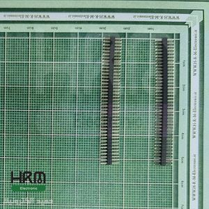 پین‌هدر نری 40*1 پین صاف (1.27mm)