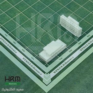 کانکتور مینیاتوری قفلدار HY مادگی 9 پین تک ردیفِ (2mm)