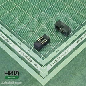 باکس هدر SMT نر  8پین (1.27mm)