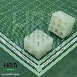 کانکتور (L6. 3) CF نری صاف 9 پین (3*3) 6.35mm