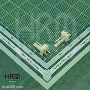 کانکتور مخابراتی 2510 نری 2 پین صاف (2.54mm)