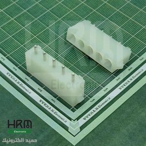 کانکتور (L6. 3) CF نری صاف 5 پین (5*1) 6.35mm