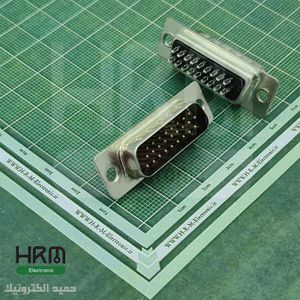دی کانکتور سرکابلی DB نری 26پین 3ردیفِ