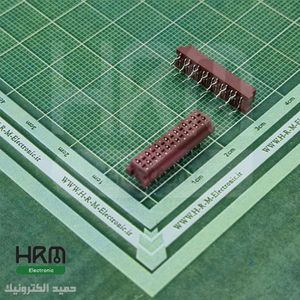 کانکتور micro match (دیل سوکت) ماده صاف 14پین (2.54mm)