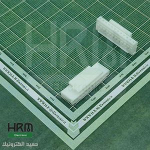 کانکتور مینیاتوری قفلدار HY مادگی 12 پین تک ردیفِ (2mm)