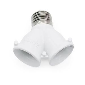 تبدیل سر پیچ لامپ 1 به 2 دو قلو برند زرین ZARIN