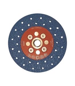 صفحه سایز 115 برش الکتروپلیت فلنج دار رزوه M14 آزد AZ