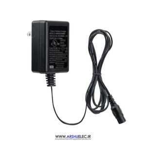 شارژر 24 ولت 600 میلی‌آمپر 15 وات برای اسکوترهای برقی