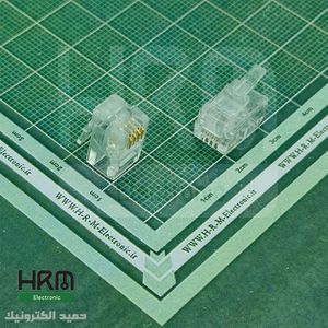 سوکت شبکه 4P4C نر 4پین