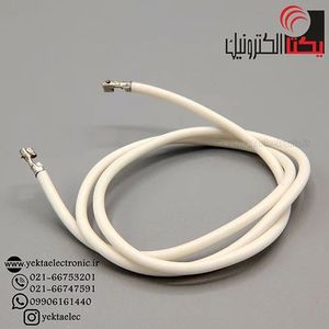 سیم دو سر مینیاتوری سفید
