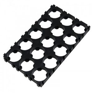 براکت پلاستیکی 3X5 نگهدارنده باتری های لیتیوم یون 18650