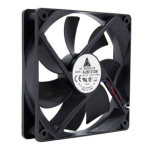 فن 12V-0.27A سایز 12x12x2.5 مارک DELTA مدل AUB1212M
