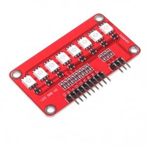 سر ولوم کشویی قرمز مناسب پتانسیومتر خطی و فیدر