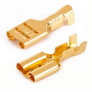 فیش سر سیم برنجی کولری