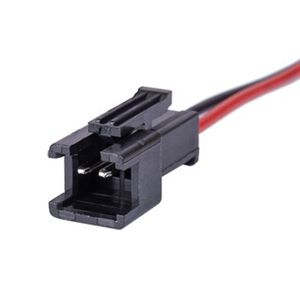 کانکتور بین راهی SM نری دو پین 2.5mm سیم دار 10 سانت