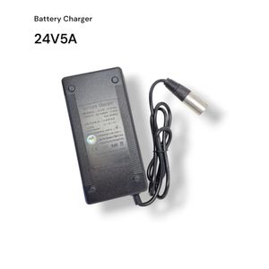 شارژر 24 ولت 5 آمپر ویلچر برقی XLR3 |  24V 5A