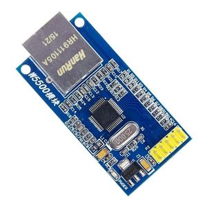 ماژول اترنت Ethernet W5500 با رابط سریال SPI برد آبی