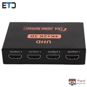 اسپلیتر 1 پورت HDMI به 4 پورت HDMI با کیفیت 4K