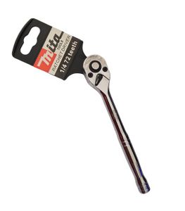 دسته بکس جغجغه‌ای درایو 1/4 طرح اسناپون 72 دنده ضامن‌دار استیل میتا MITA مدل 72MT