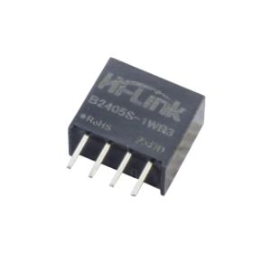 مبدل کاهنده روبردی ایزوله 24V به 5V توان 1W مدل B2405S-1WR3