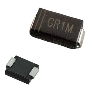 دیود 1000 ولت 1 آمپر GR1M پکیج SMA