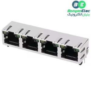 کانکتور شبکه HC-RJ45-5JA-4-1 فلزی چراغدار