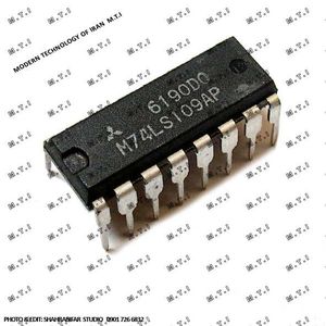 آی سی تی تی ال M74LS109AP  / MATSUSHITA JAPAN